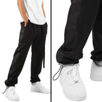 mnml BAGGY TRACK SWEATPANTS - BLACK