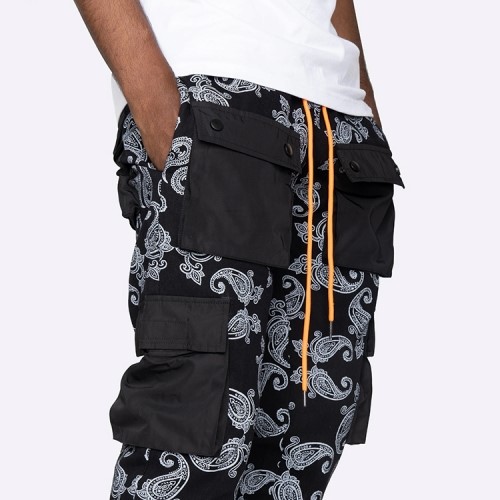 EPTM PAISLEY SNAP CARGO PANTS | KingStar