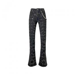GUAPI OBSIDIAN BLACK STARS DENIM
