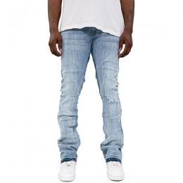 GOLDEN DENIM  THE STACKED SLIM TAPERED DENIM - PLAYA'S (LIGHT WASH)