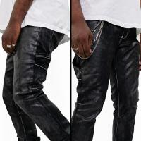 GOLDEN DENIM  THE STACKED CARPENTER SLIM TAPERED DENIM - LARS(COATED DENIM)