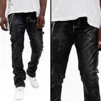 GOLDEN DENIM  THE STACKED CARPENTER SLIM TAPERED DENIM - LARS(COATED DENIM)