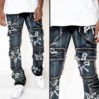 GOLDEN DENIM THE PATCHWORK SLIM TAPERED DENIM - MATEO