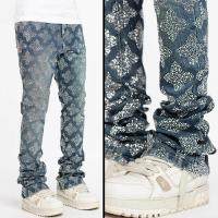 GUAPI VINTAGE BLUE EMBELLISHED DENIM
