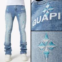 GUAPI AQUA BLUE STARFLARE DENIM