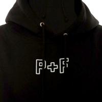 PLACES+FACES GRAPHIC HEAVY HOODIE / BLACK