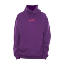 PLACES+FACES GRAPHIC HEAVY HOODIE / PURPLE