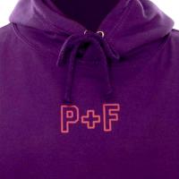 PLACES+FACES GRAPHIC HEAVY HOODIE / PURPLE