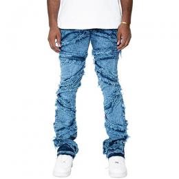 GOLDEN DENIM  THE STACKED SLIM TAPERED DENIM - VINTAGE BLUE (SKY BLUE)