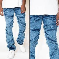 GOLDEN DENIM  THE STACKED SLIM TAPERED DENIM - VINTAGE BLUE (SKY BLUE)