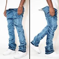 GOLDEN DENIM  THE STACKED SLIM TAPERED DENIM - VINTAGE BLUE (SKY BLUE)