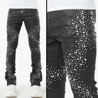 GUAPI OBSIDIAN BLACK PEARLS DENIM