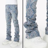 GUAPI STEEL BLUE EMBELLISHED DENIM