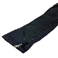 mnml CARGO DRAWCORD PANTS - WAXED BLACK