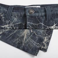 DND4DES SPIDER WEB EMBROIDERY TASSEL HARD WASHED JEAN