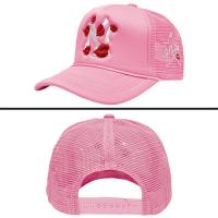 LA ROPA NY IS KISSING ME TRUCKER HAT PINK