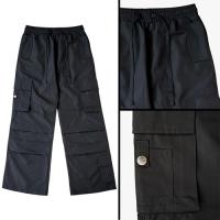 EPTM PARACHUTE CARGO PANTS - BLACK