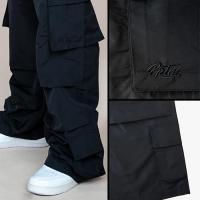 EPTM PARACHUTE CARGO PANTS - BLACK