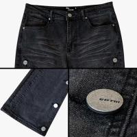 EPTM COWBOY BUTTON DENIM - BLACK