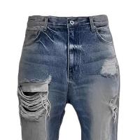 URKOOL DESTROYED FLARE JEANS