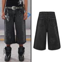 DND4DES DIAMOND DENIM SHORTS