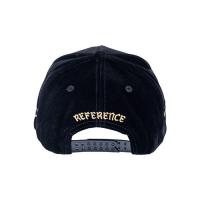 REFERENCE PARADISE LA CRYSTALS SNAPBACK CAP BLACK VELOUR