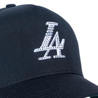 REFERENCE PARADISE LA CRYSTALS SNAPBACK CAP BLACK