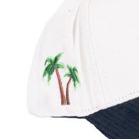 REFERENCE PARADISE LA CRYSTALS SNAPBACK CAP CREAM/BLACK CORDUROY