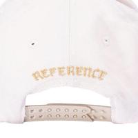 REFERENCE PARADISE LA CRYSTALS SNAPBACK CAP CREAM/BLACK CORDUROY