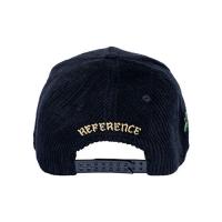 REFERENCE PARADISE LA CORDUROY SNAPBACK CAP BLACK/BLACK