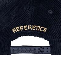 REFERENCE PARADISE LA CORDUROY SNAPBACK CAP BLACK/BLACK