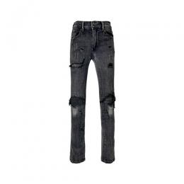 mnml X162 STRETCH SKINNY DENIM - BLACK