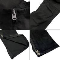 mnml CARGO DRAWCORD PANTS - BLACK