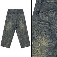 ThoughtWeFriends EYETHOUGHT WAXED BAGGY DENIMS 2.0