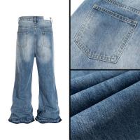 URKOOL DESTROYED FLARE JEANS