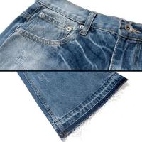 URKOOL DESTROYED FLARE JEANS