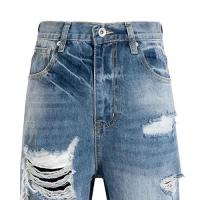 URKOOL DESTROYED FLARE JEANS