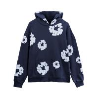 URKOOL COTTON WREATH HOODIE & SWEATPANTS NAVY