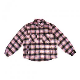 EPTM SIDE SLIT FLANNEL - PINK