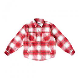 EPTM SIDE SLIT FLANNEL - RED