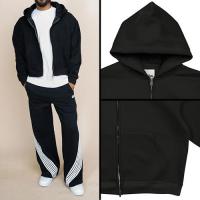 EPTM PERFECT ZIP UP HOODIE - BLACK