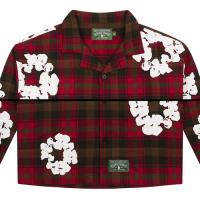 DENIM TEARS COTTON WREATH PAJAMA SHIRT