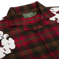 DENIM TEARS COTTON WREATH PAJAMA SHIRT