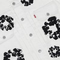 DENIM TEARS TYPE-2 All OVER WREATH WHITE