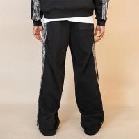 EPTM REAL CAMO STRIPED BAGGY PANTS - BLACK