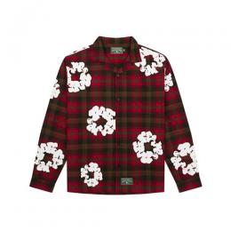 DENIM TEARS COTTON WREATH PAJAMA SHIRT