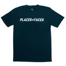 PLACES+FACES SHORT SLEEVE REFLECTIVE T-SHIRT / NV