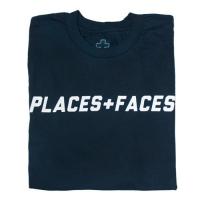 PLACES+FACES SHORT SLEEVE REFLECTIVE T-SHIRT / NV