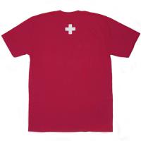 PLACES+FACES SHORT SLEEVE REFLECTIVE T-SHIRT / RED