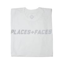 PLACES+FACES SHORT SLEEVE REFLECTIVE T-SHIRT / WH